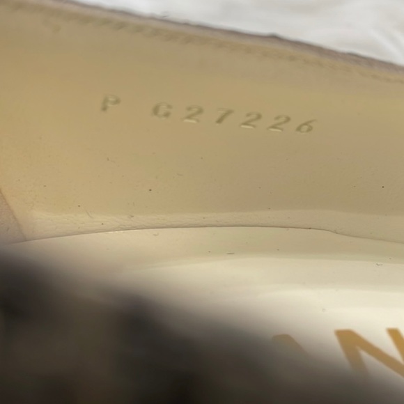 ⚜️New CHANEL Beautiful Tweed Cap Toe Platform Shoes Pumps 39.5 Authenticated - Picture 14 of 16